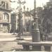 23. Plaça de la República (Plaça Vella). Al fons, Cal Jorba i la Casa del Baró de Corbera. Any 1934. Autor desconegut. Reg. 33600